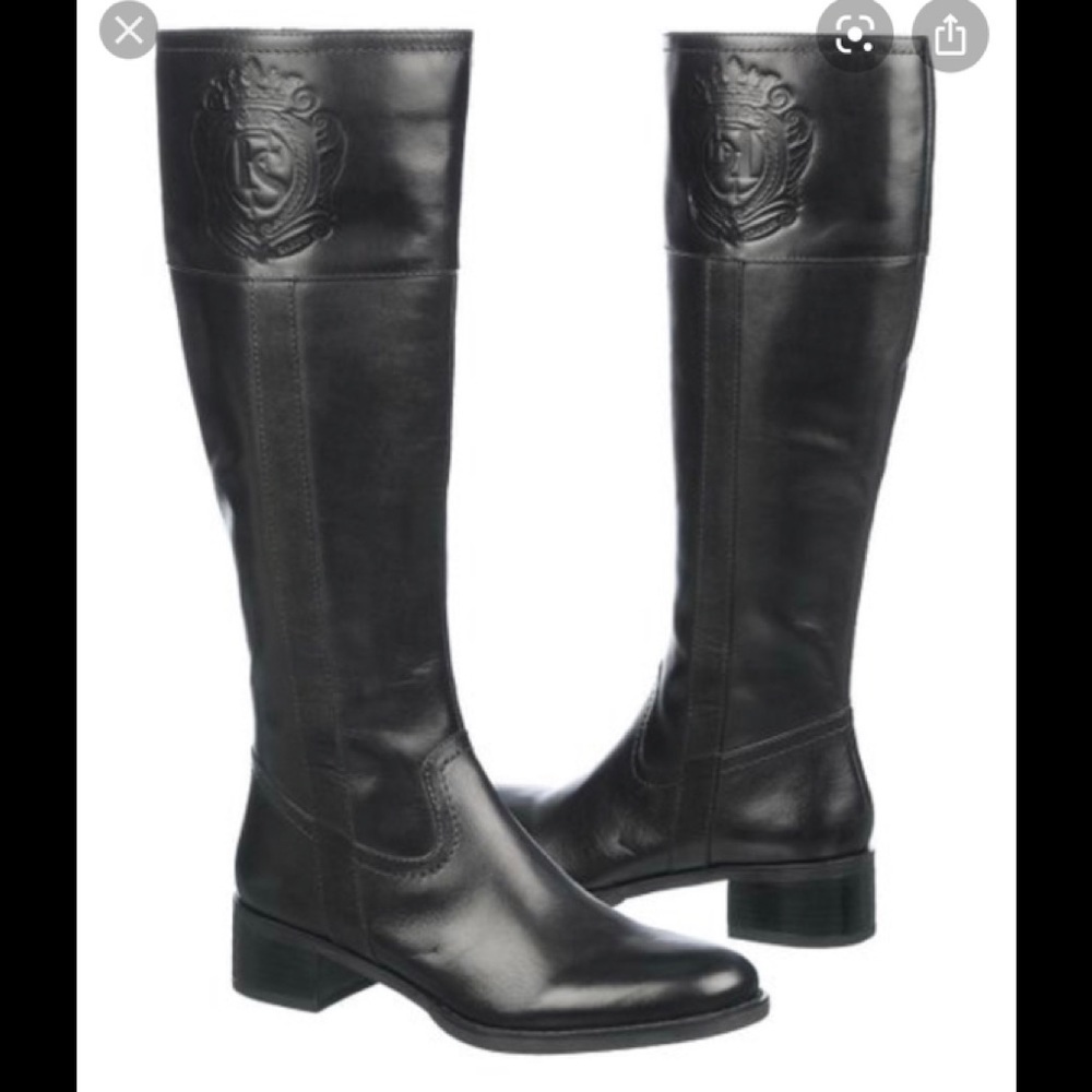 Franco Sarto Christie Riding Boot Black Leather​​​​​​​​​​ - Picture 14 of 14